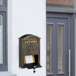 Brevinkast, Vintage-stil, 42x28x10 cm