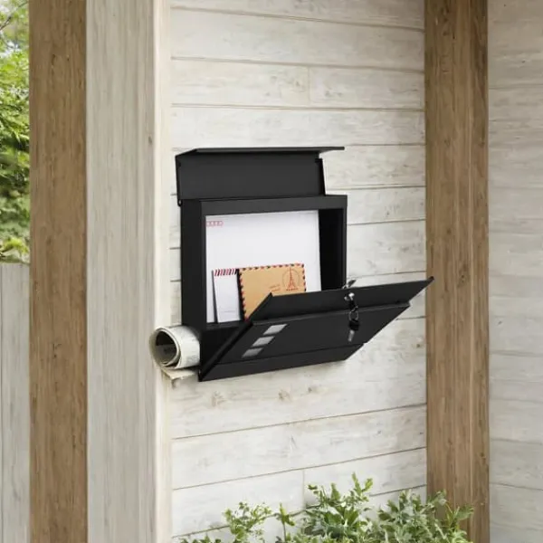 New Brevlåda – Klassisk design – Svart Postlådor & Brevlådor