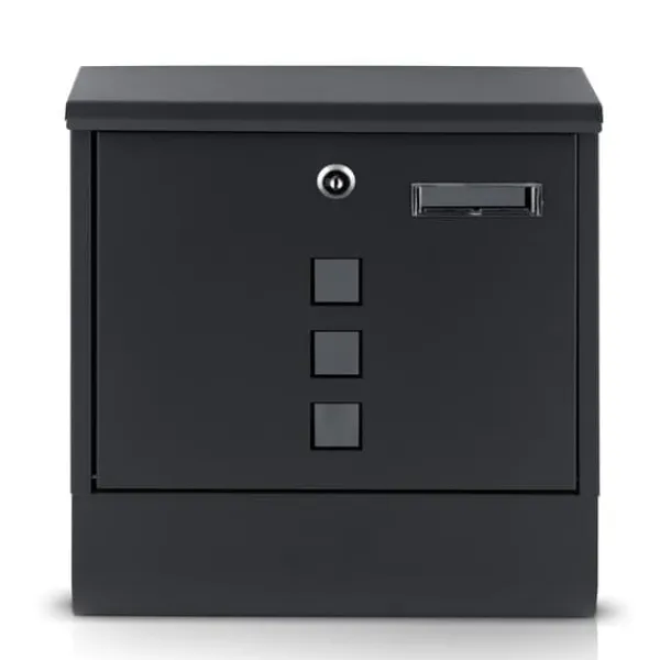 Humberg Brevlåda 34x30,5x10 cm antracit HM-861