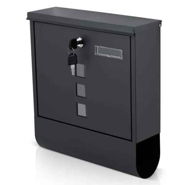 Humberg Brevlåda 34x30,5x10 cm antracit HM-861