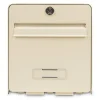 New BURG WACHTER Favor galvaniserad stålbrevlåda - 2 dörrar - ljusbeige Postlådor & Brevlådor