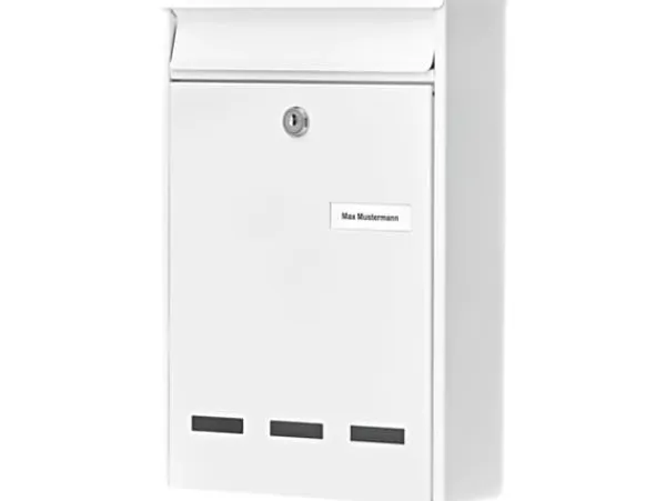 Online Burg Wächter 61010 POCKET 5871 W brevlåda stål vit nyckellås Postlådor & Brevlådor