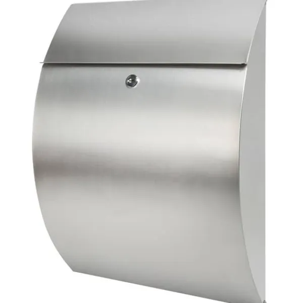 Best Burg Wächter 38670 RIVIERA 3835 NI Brevlåda Silver Rostfritt stål Nyckel Postlådor & Brevlådor