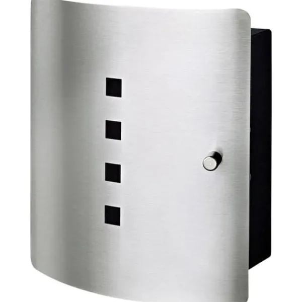 Burg Wächter Nyckelskåp Quad 6204/10 Ni 33520 Antal hakar 10 Rostfritt stål, Svart