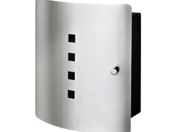 Sale Burg Wächter Nyckelskåp Quad 6204/10 Ni 33520 Antal krokar 10 Rostfritt stål, svart Postlådor & Brevlådor