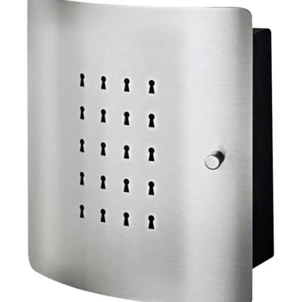 Burg Wächter Nyckelskåp SLOT 6220/10 Ni 33530 Antal krokar 10 rostfritt stål, svart