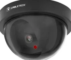Cabletech IP-kamera dummy dome-kamera med LED Cabletech DK-2 Falska Övervakningskameror