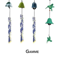 Cast Iron Wind Toy - Grön Campanula