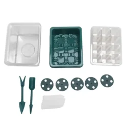 Best 12-cells fröstartbricka med justerbar fuktighetskupolbas för fröodling Kit För Växt- & Örtplantering
