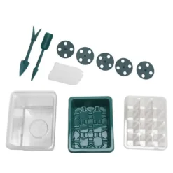 Best 12-cells fröstartbricka med justerbar fuktighetskupolbas för fröodling Kit För Växt- & Örtplantering