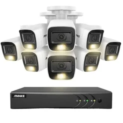 Best 8CH DVR CCTV säkerhetssystem, 5MP Ultra HD-upplösning, infraröd nattvision,3K CMOS-kamera-a, 2T Säkerhetsmonitorer & Videokameror