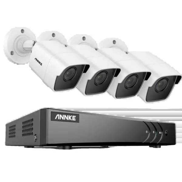 New 8CH DVR CCTV säkerhetssystem, 5MP Ultra HD-upplösning, infraröd nattvision,Ingen, 5MP CMOS-kamera Säkerhetsmonitorer & Videokameror