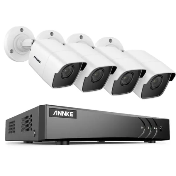 New 8CH DVR CCTV säkerhetssystem, 5MP Ultra HD-upplösning, infraröd nattvision,Ingen, 5MP CMOS-kamera Säkerhetsmonitorer & Videokameror