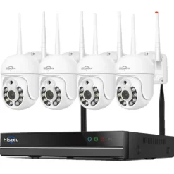 Outlet 16CH NVR säkerhetssystem, 5MP hög upplösning, IP66 vattentålig,EU-plugg, 16CH NVR 5MP 4 Cas, Ingen Säkerhetsmonitorer & Videokameror