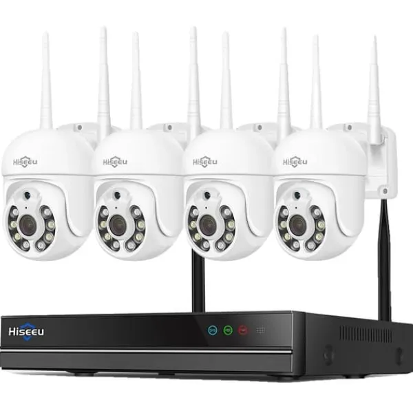Online 16CH NVR säkerhetssystem, 5MP hög upplösning, IP66 vattentålig,16CH NVR 3MP 4 Cas, EU-kontakt, 1T Säkerhetsmonitorer & Videokameror