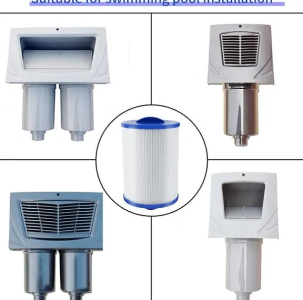 CH-940 Spa-filterersättning, kompatibel med flera modeller, för bubbelpool/spa, 1 1/2-tums SAE-gänga, 2-pack