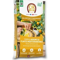 Citrus- och medelhavsjord - BROWN GOLD - OBRTAG20N - 20 L