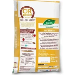 Best Citrus- och medelhavsväxter Jord - BRUNT GULD - OBRTAGR6U - 6L - Olivträd Palmer och cycas Jord & Sand