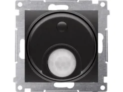 Contact-Simon Simon 54 Strömbrytare med rörelsedetektor (modul) 20-500 W DCR10T.01/49 svart matt