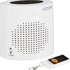 Outlet Cordes Haussicherheit Elektronisk vakthund CC-2200 Vit med fjärrkontroll 120 dB 002002 Hemlarmsystem
