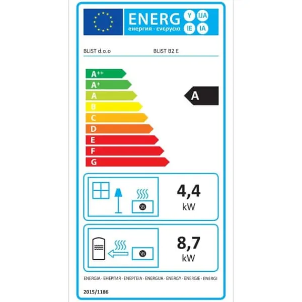 Discount CV Vedkamin - stål - fristående - 15kw Vedeldade Kaminer