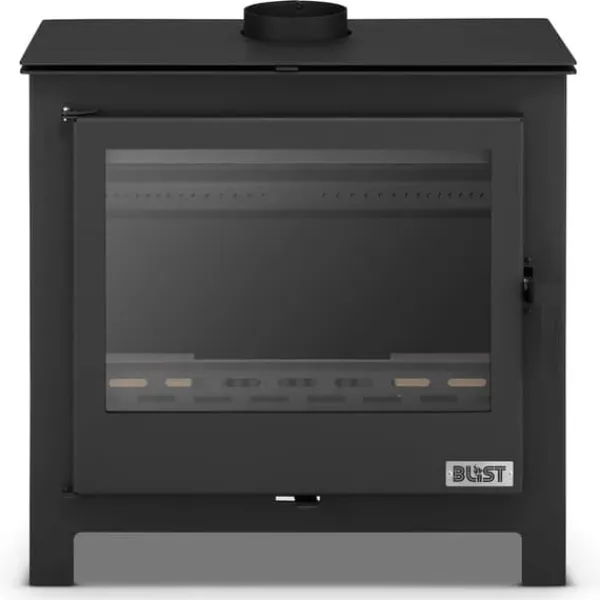 Best CV Vedspis - stål - fristående - 26kw Vedeldade Kaminer
