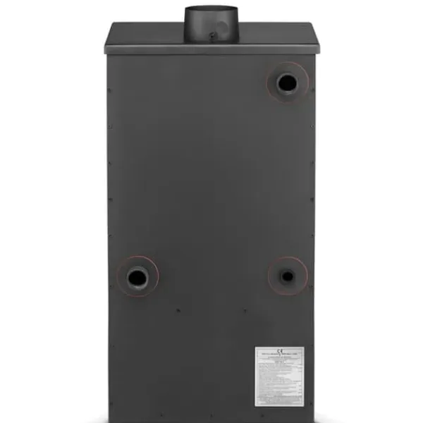 Clearance CV vedspis med vattenmantel - 22 kW - antracit Vedeldade Kaminer
