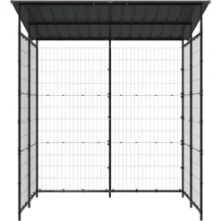 vidaXL Cykelskjul 190x190x222 cm stål svart
