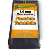 Best Dammfoder PVC 6 m x 2 m 1,0 mm Svart Trädgårdsdammfoder Fontäner & Dammar