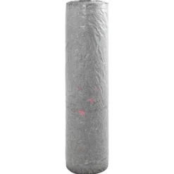 vidaXL Dammmadrass Grå 1 x 25 m Polyester och Bomull