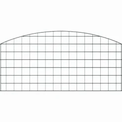 vidaXL Dammskydd Set 5 pcs Grön 100 x 50 cm Stål