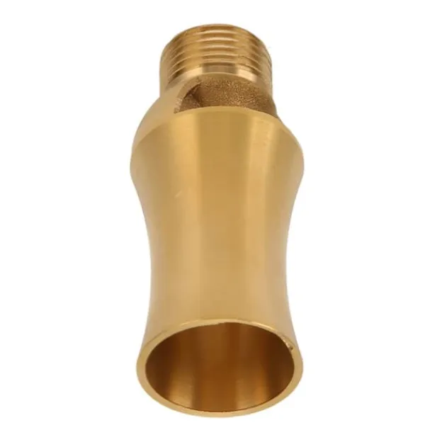 New Dammspridare Vattenfontänmunstycke Koppar Istorn Kaskad Cederträ Spruthuvud För Trädgårdsdamm G1/2in Utvändig Gänga 7.1cm Fontäner & Dammar