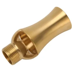 Dammsprinkler Vattenfontänmunstycke Koppar Ice Tower Cascade Cedar Sprayhuvud för trädgårdsdamm G1/2 G3/4 Universal 9,5 cm Fontäner & Dammar