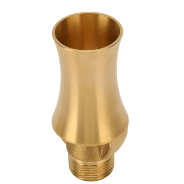 Dammsprinkler Vattenfontänmunstycke Koppar Ice Tower Cascade Cedar Sprayhuvud för trädgårdsdamm G1/2 G3/4 Universal 9,5 cm Fontäner & Dammar