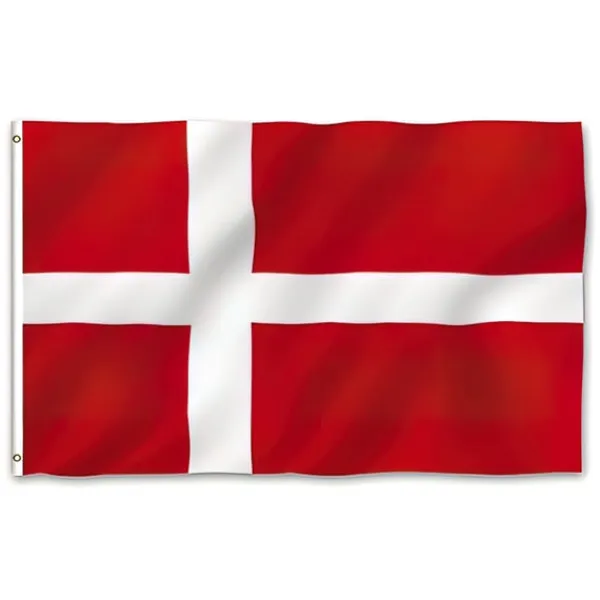 Best Danmark Flagga - 150 x 90 cm Flaggor & Vindstrutar