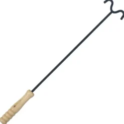 Outlet Dekorativ eldstad i stål för utomhusbruk | Färg: Svart | Storlek: 42x42x45 cm Öppna Spisar