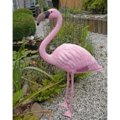 Dekorativ flamingo Trädgårdsprydnader