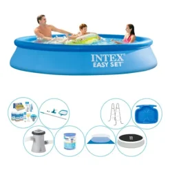 Clearance Deluxe Pool Deal - Intex Easy Set Runt 305x61 cm Pooler