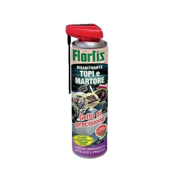 New DISABITUANT FÖR RÅTTOR OCH MARTOR SPRAY 600 ML FLORTIS Insektsmedel & Djuravvisande Medel