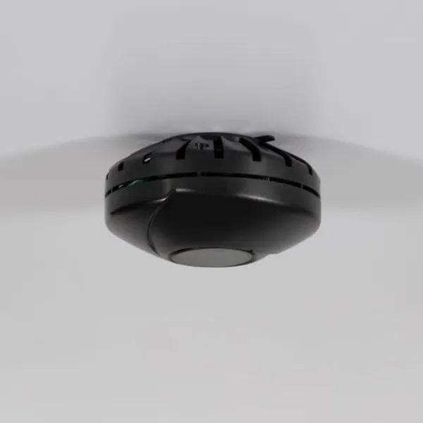 DLSA-866/LL Optisk brandvarnare med inbyggt batteri 10år Svart