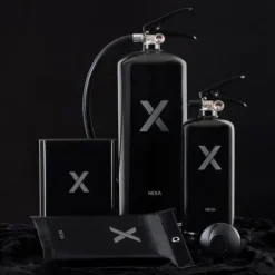 DLSA-866/LL Optisk brandvarnare med inbyggt batteri 10år Svart