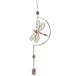Best Dragonfly Wind Chimes - Vackra vattentäta hängande prydnader i järn för heminredning Vinddekoration