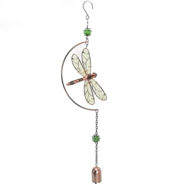 Best Dragonfly Wind Chimes - Vackra vattentäta hängande prydnader i järn för heminredning Vinddekoration