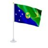 Clearance Drapeau - Mini - julö - 14 x 21 cm - Polyester - Sugpropp inkluderad Flaggor & Vindstrutar