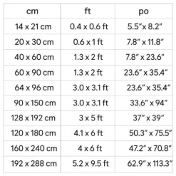 Drapeau Acton Vale 128 x 192 cm