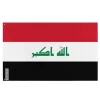 Discount Drapeau Irak 192 x 288 cm Flaggor & Vindstrutar