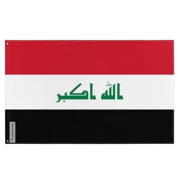Discount Drapeau Irak 192 x 288 cm Flaggor & Vindstrutar