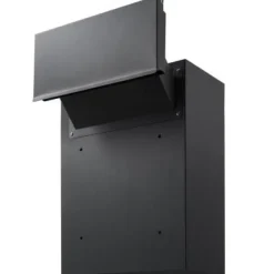 Drop Box, 31.8x16x42.9 cm, Svart, Stål