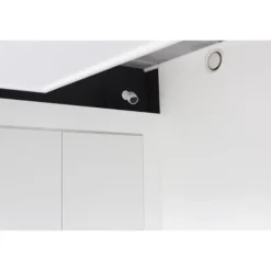 Discount Dummykamera - CHACON - Aluminium - Blå LED - Vit Falska Övervakningskameror
