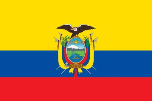 Ecuador flagga
